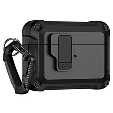 KUMIHANDS 摩登 AirPods 保護殼, AirPods pro, 黑色, 1個