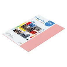 종이문화 프린트프로 얇은 칼라 복사지 No 24 핑크 120g, 28개, B4