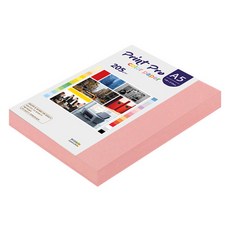 paperculture PrintPro 厚磅彩色影印紙 205g No 24 粉紅色, 100個, A5