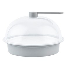 saenghwalbaekgwa 微波爐蒸籠, 1個, 灰色