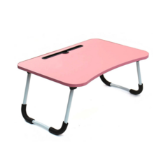 B2WIN 高級防滑弧形狹縫床上托盤, 粉紅色