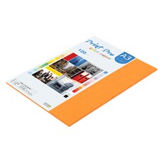 paperculture Print Pro 薄型彩色影印紙 No. 27 橘色 120g, A3, 20個