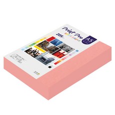 paperculture Print Pro 加厚彩色影印紙 No. 25 鮭魚色 205g, A5, 200個
