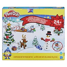 플레이도우 크리스마스 어드벤트 캘린더 유아용클레이 세트, 혼합색상, 1.438kg, 1세트