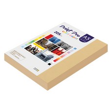 paperculture Print Pro 厚磅彩色影印紙 205g No 04 淺黃褐色, 100個, A5