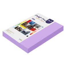 종이문화 프린트프로 두꺼운 칼라복사지 205g No 21 퍼플, 100개, A3