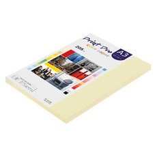 paperculture Print Pro 厚磅彩色影印紙 No. 1 檸檬 205g, 50個, A3