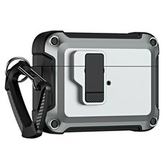 쿠미핸즈 모던 에어팟 케이스, 그레이, 1개, 에어팟 1/2세대