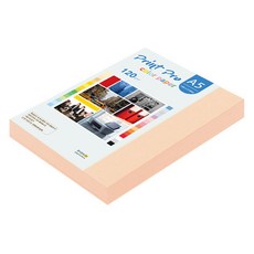 paperculture Print Pro 薄型彩色影印紙 No 26 桃色 120g, 160個, A5