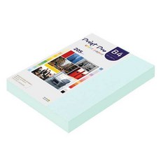 종이문화 프린트프로 두꺼운 칼라복사지 205g No 15 아쿠아블루, B4, 132개