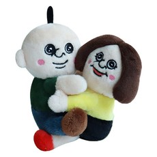 Bbangbbang的日常 玉子發抖娃娃, 10cm, 1個, 混合色