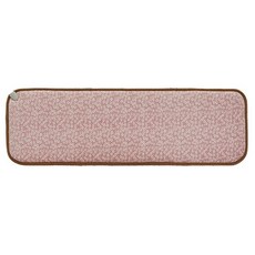 crivel 碳石墨烯 三人 微纖維電熱坐墊 MY-00103, 淺粉紅色, 45 x 140 cm