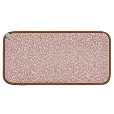 crivel 碳石墨烯 雙人 微纖維電熱坐墊 MY-00103, 淺粉紅色, 45 x 90 cm