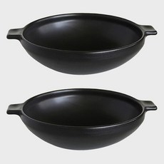 마이스터핸드 니코트 마메종 툴스 수프팬, 20.5cm, 블랙, 2개