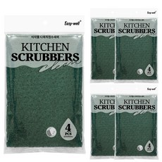 이지웰 다목적 청수세미, 5개, 4개입