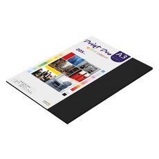 종이문화 프린트프로 두꺼운 칼라복사지 32 블랙 205g, 12개, A3