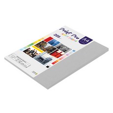 종이문화 프린트프로 두꺼운 칼라복사지 31 그레이 205g, A4, 24개