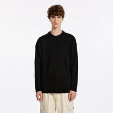 Knitted 漁夫華夫格圓領針織衫