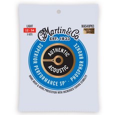 C.F. Martin&CO.EST.1833 弦 3入組, MA540PK3, 單一顏色, 1個