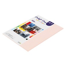 paperculture PrintPro 加厚彩色影印紙 22 淺粉紅色 205g, A3, 12個