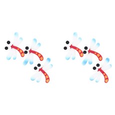 유니아트 펠트 고추잠자리 신형 3p, 투톤, 2개