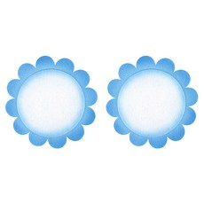 유니아트 펠트 미소꽃판 신형, 하늘투톤, 2개