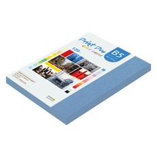 종이문화 프린트프로 얇은 칼라복사지 No 17 딥블루, B5, 110개
