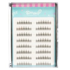 하이래쉬 가닥 인조 속눈썹 Mix 8줄, 1개, 바비하이 A