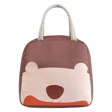 Kingsroad 優質可愛便當袋, 1個, 駝棕色
