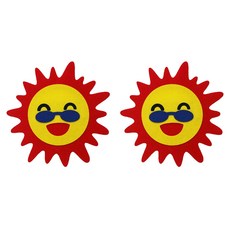 유니아트 펠트 태양, 혼합색상, 2개