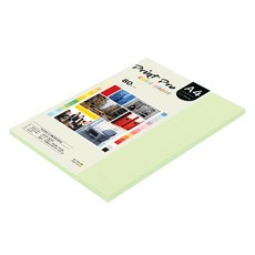종이문화 프린트프로 얇은 칼라복사지 No 13 에메랄드 80g, A4, 62개