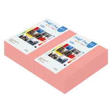 종이문화 프린트프로 얇은 칼라복사지 25 새몬 120g, A5, 640매