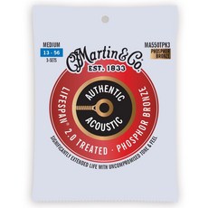 마틴 어쿠스틱 스트링 3p, 1개