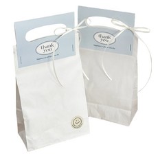 핸즈픽 파스텔 땡큐 핸들페이퍼, 블루, 20개