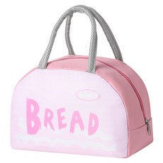 Kingsroad 高級卡通人物保冷便當袋 胖胖包 粉紅色, 1個, 混色