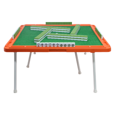 迷你攜帶式摺疊桌遊麻將組 24mm, 1個, 綠色