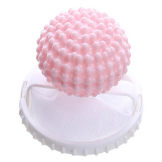Kingsroad 防纏繞洗衣球, 粉紅色, 1個