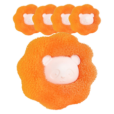 Kingsroad 洗衣球, 5個, 橘色