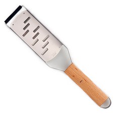 ZEUS Kitchenware 木柄起司刨絲器 方形切片, 1個