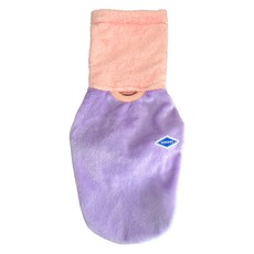 바크독 강아지 스노우 스누드 플리스 맨투맨, 스노우 퍼플, 1개