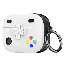 KUMIHANDS 鮮豔色 AirPods 保護殼, AirPods pro, 白色, 1個