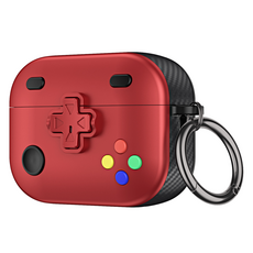 쿠미핸즈 비비드 에어팟 케이스, 레드