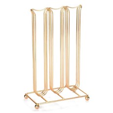 微笑 Nespresso 膠囊咖啡相容展示架 16 x 9 x 27 cm, 03 Nespresso 金色, 1個