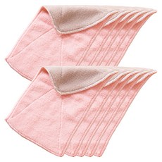 PEONIST 潔淨吸水抹布, 粉棕, 10個