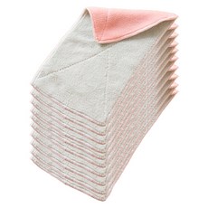 PEONIST 潔淨吸水抹布, 綠粉, 10個