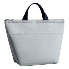 Mmu牛津布素色保溫保冷袋, 灰色