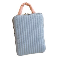미소로운 태블릿 PC 컬러 손잡이 가방, type1 블루, 1개