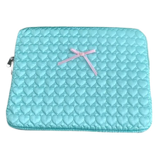 미소로운 태블릿 노트북 가방, 작은하트그린, 1개