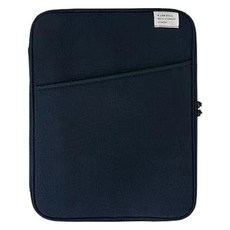 미소로운 크로스 손잡이 태블릿 노트북 가방, type3 네이비, 1개