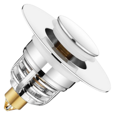 彈跳式臉盆黃銅排水管, 1個